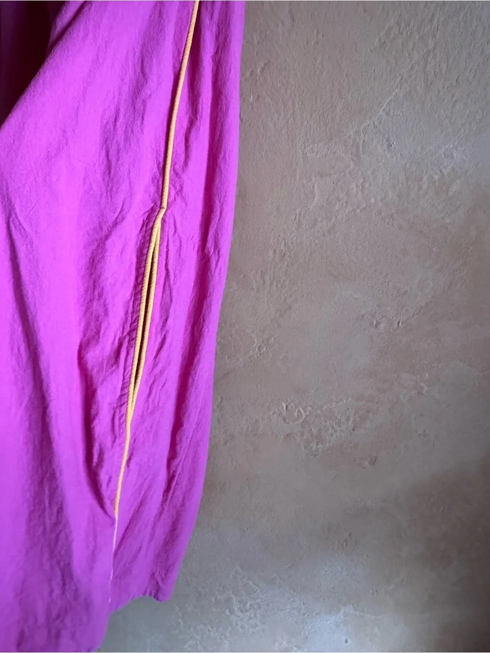 Free People Pink Maxi Dress XS Strappy Back Boho Y2K Contrast Trim
